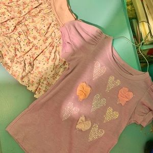 Bundle set of 3 little girls outfits